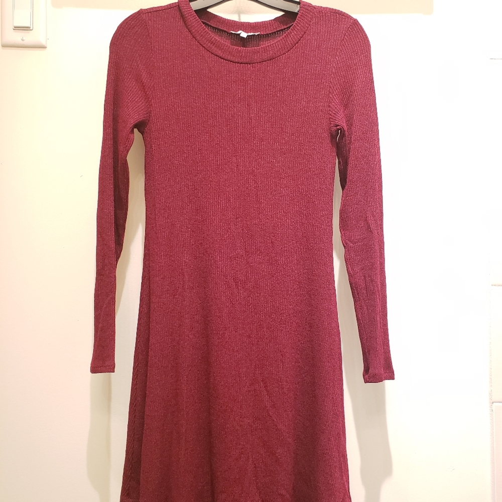 Maroon dress